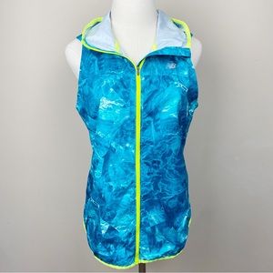 New Balance sleeveless hooded jacket
